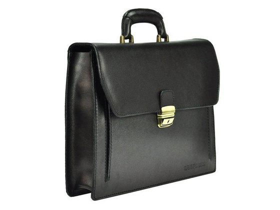 Teczka skórzana KEMER 819-1 Ciemny brąz