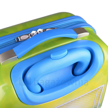 Walizka dziecięca KEMER RGL PIŁKA Zielona