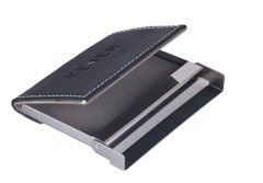 Etui na wizytówki KEMER 52804401Czarne - min. zamówienie 20 / 50 / 100 szt.