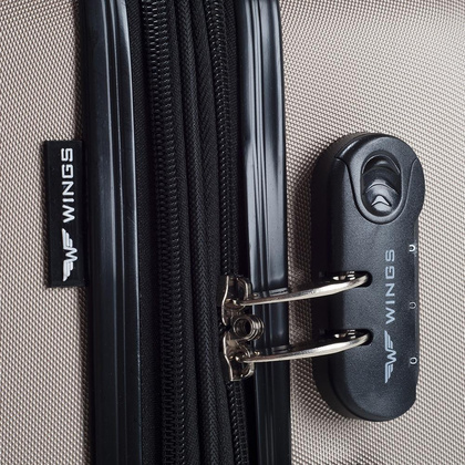 Zestaw 4 walizek WINGS 304 Miętowy