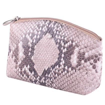 Kosmetyczka skórzana KEMER KO321 Łuska Brąz - min. zamówienie 20 / 50 / 100 szt.