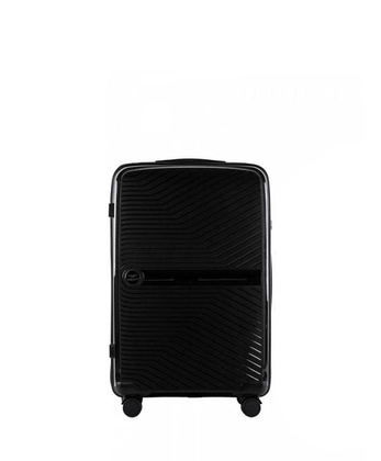 Duża walizka WINGS DQ181-04 Czarna