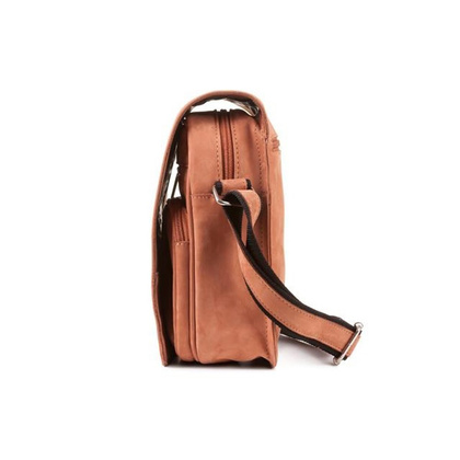 Torba na ramię KEMER VOOC Crazy Horse RCH7 brąz