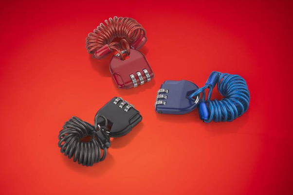 Kłódka ADO 17825-02 Czarny