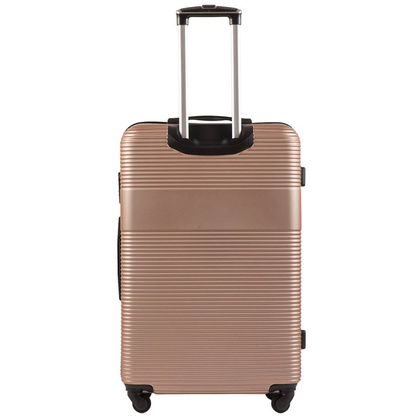 Duża walizka WINGS 5398 L Rose Gold
