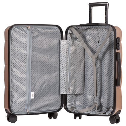 Zestaw 3 walizek WINGS 148 LIGHT PINK