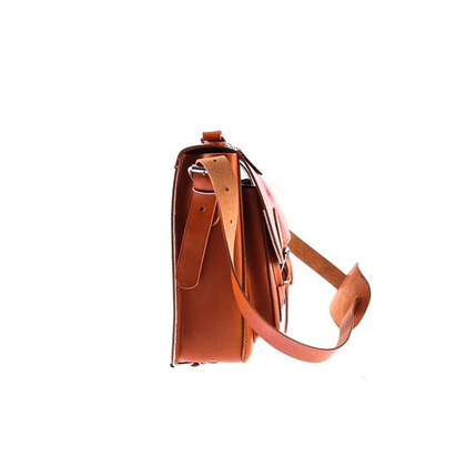 Uniwersalna teczka skóra 3w1 KEMER VOOC Vintage P13 koniak