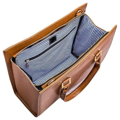 Torebka skórzana KEMER SOLIER FL11 Jasno Brązowa - min. zamówienie 20 / 50 / 100 szt.