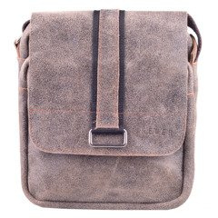 Torba skórzana KEMER TSM12/01S Jasny Brąz / Czarny - min. zamówienie 20 / 50 / 100 szt.