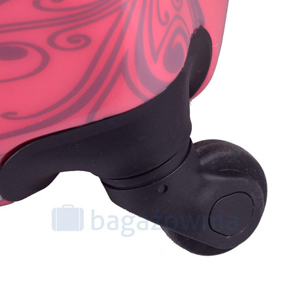 Mała kabinowa walizka KEMER RGL PRINT S Motyl