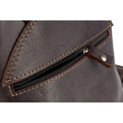 Plecak skórzany KEMER VOOC RETRO TC13 Brązowy