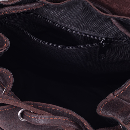 Plecak skórzany KEMER PL1601 Brązowy - min. zamówienie 20 / 50 / 100 szt.