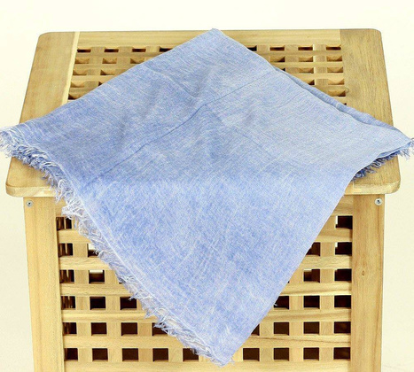 Szal micromodal italy jednokolorowy na ramiona MAZZINI granat - min. zamówienie 20 / 50 / 100 szt.