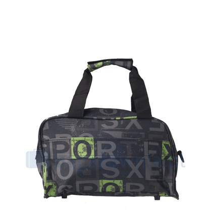 Torba podróżna podręczna PELLUCCI RGL NOG Czarno Zielona