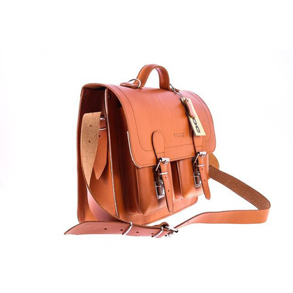 Teczka z funkcją plecaka KEMER VOOC Vintage P24 Beżowa