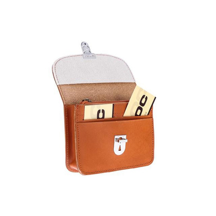 Saszetka do paska skóra KEMER VOOC Vintage P11 koniak