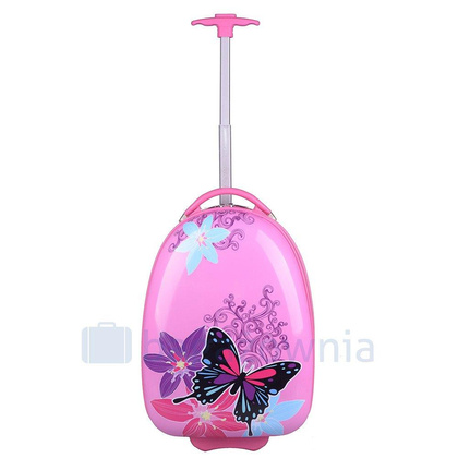 Walizka dziecięca KEMER RGL PIOSENKARKI Różowa