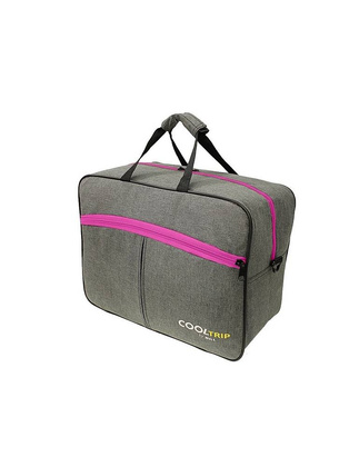 Torba podróżna podręczna PELLUCCI RGL RYANAIR 34A Szaro różowa