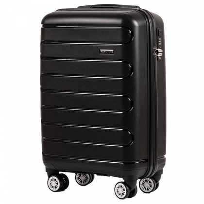 Mała kabinowa walizka WINGS DQ181 S Czarna