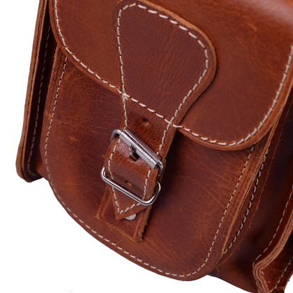 Torebka damska skórzana KEMER 889 Jasny Brąz