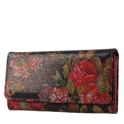 Portfel damski skórzany KEMER 272D Czerwony - min. zamówienie 20 / 50 / 100 szt.