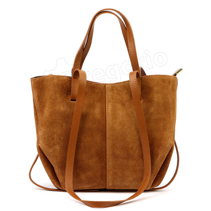 TOREBKA SHOPER DO RĘKI LUB NA RAMIĘ 24-082 Ciemny beż