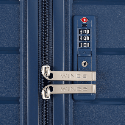 Zestaw 3 walizek WINGS MUR01-3 Titan Blue