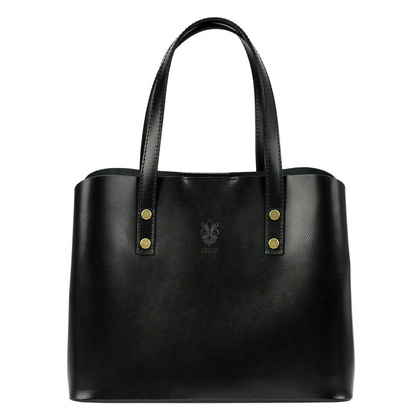 Torebka skórzana PELLUCCI 1910 Granatowa