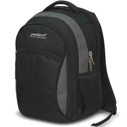 Plecak sportowy KEMER S94 Czarno Szary - min. zamówienie 20 / 50 / 100 szt.