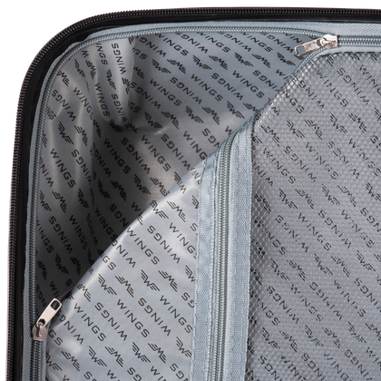 Zestaw 3 walizek WINGS 0125 YELLOW