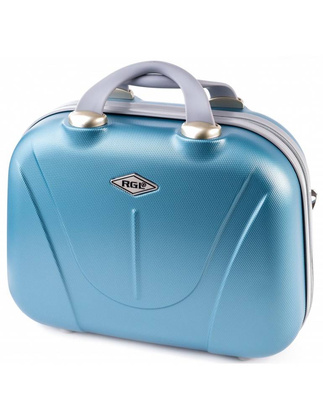 Kufer twardy PELLUCCI RGL 883 S WIZZ AIR Metaliczny Niebieski