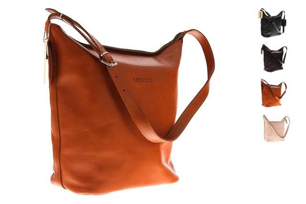 Torba damska worek KEMER VOOC Vintage P33 naturalny