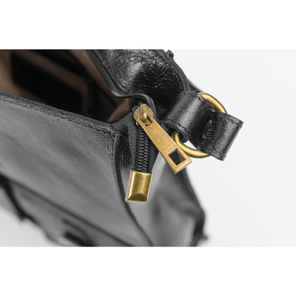 Torba damska skórzana KEMER VOOC T5 Czarna