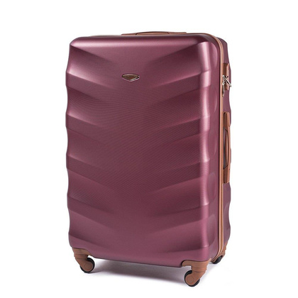 Duża walizka WINGS 402 L Bordowa