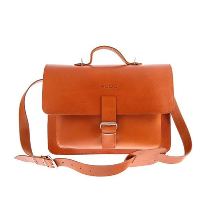 Modna teczka 3w1 skóra KEMER VOOC Vintage P25 naturalny