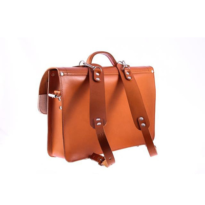 Teczka z funkcją plecaka KEMER VOOC Vintage P24 Beżowa