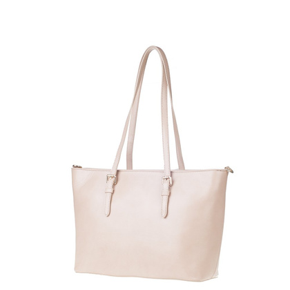 Torebka damska skórzana KEMER 520 Beżowa - min. zamówienie 20 / 50 / 100 szt.