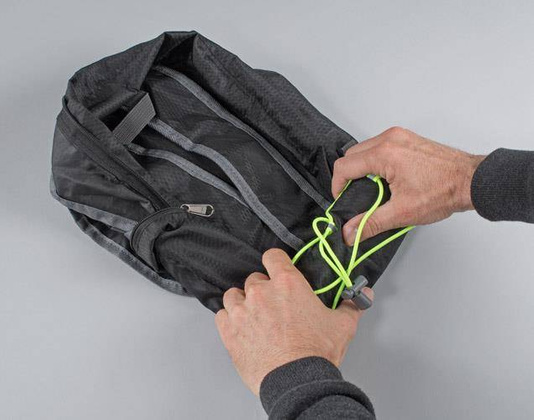 Plecak składany KEMER BAKKU Czarny