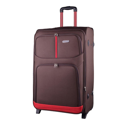 Średnia walizka WINGS 206 M Brązowa