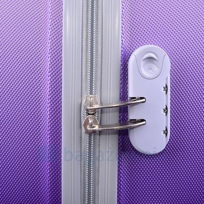 Duża walizka PELLUCCI RGL 883 L Fioletowa