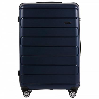 Duża walizka WINGS DQ181-03 Granatowa