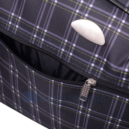 Torba podróżna podręczna PELLUCCI RGL RYANAIR S2 Czarno Szara