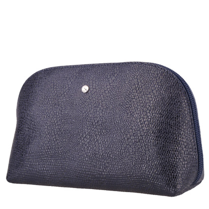 Kosmetyczka skórzana KEMER KO 252 Granatowa - min. zamówienie 20 / 50 / 100 szt.