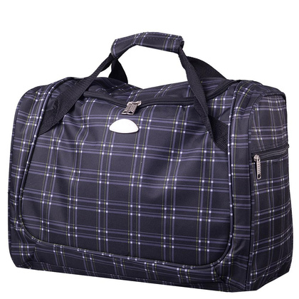 Torba podróżna podręczna PELLUCCI RGL WIZZ AIR C9 Czarno / Biała krata