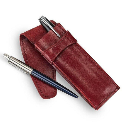 Etui na długopisy skórzane KEMER SOLIER FA13 RED - min. zamówienie 20 / 50 / 100 szt.
