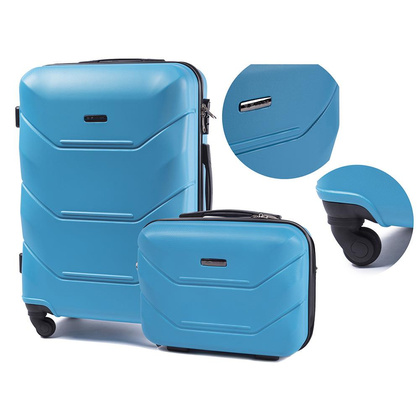 Mała kabinowa walizka WINGS 147 XS Turkusowy