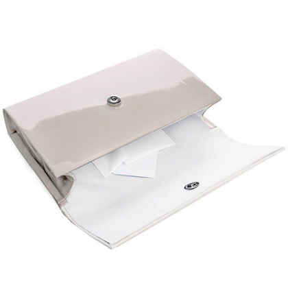 Torebka wizytowa KEMER SOLIER F13C Kremowa - min. zamówienie 20 / 50 / 100 szt.