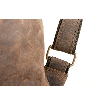 Plecak ze skóry naturalnej KEMER VOOC RDW6 Brązowy