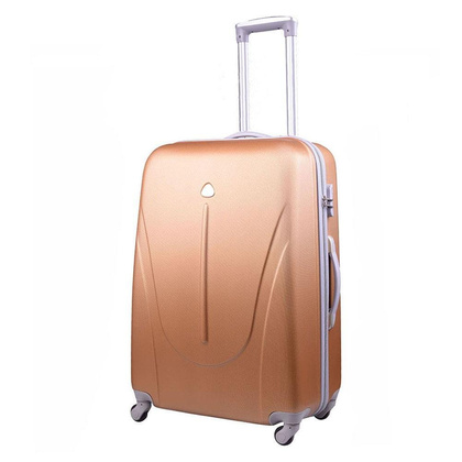 Mała walizka kabinowa PELLUCCI RGL 883 SS Złota