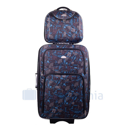 Kuferek PELLUCCI RGL WIZ AIR 773 M Czarny / Niebieski